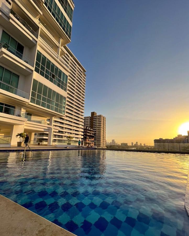 Exclusivo Apartamento Frente Al Mar En Cartagena  Exterior foto