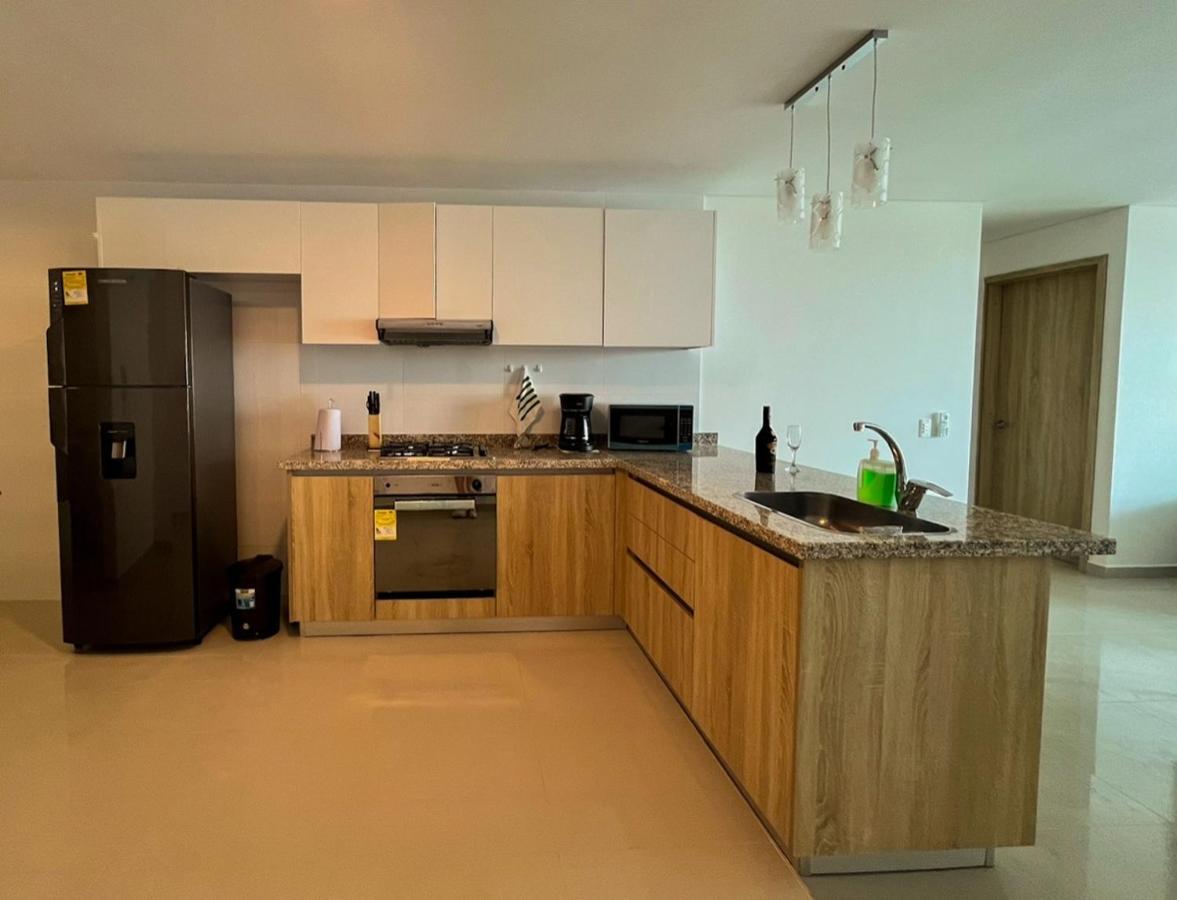 Exclusivo Apartamento Frente Al Mar En Cartagena  Exterior foto