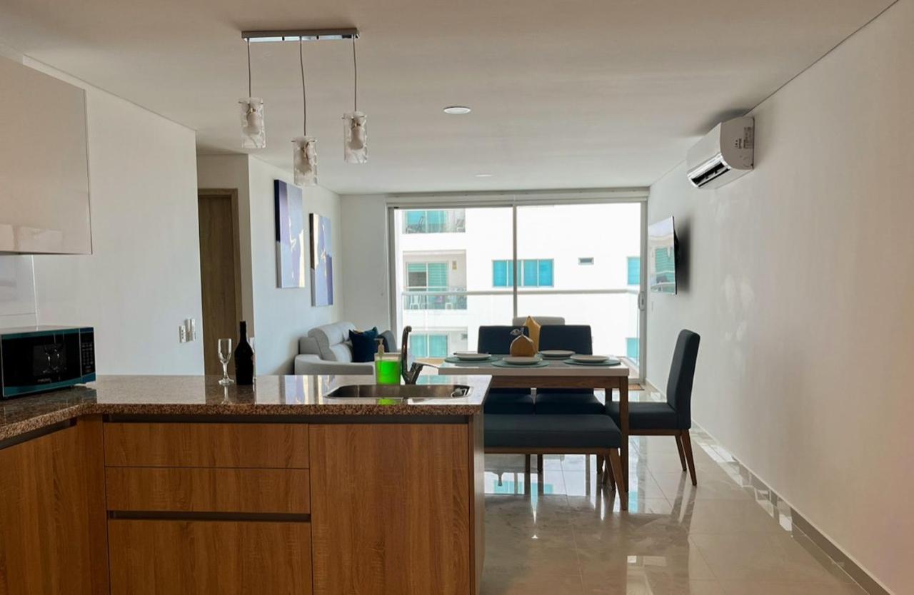 Exclusivo Apartamento Frente Al Mar En Cartagena  Exterior foto