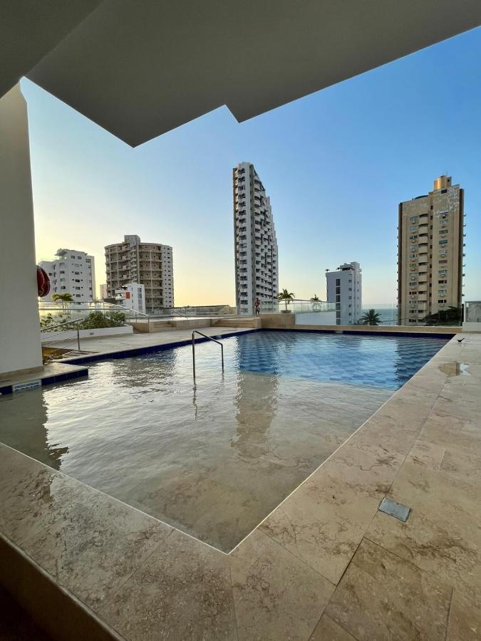 Exclusivo Apartamento Frente Al Mar En Cartagena  Exterior foto